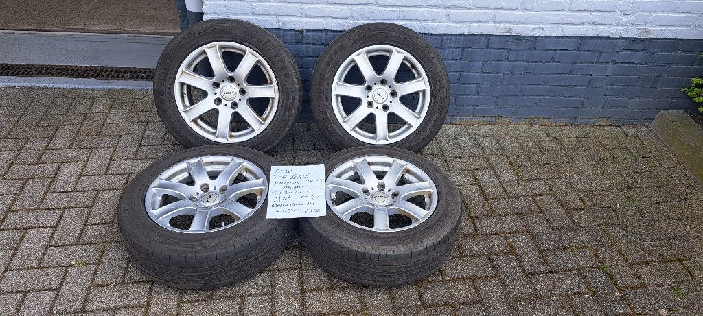 BMW 16 inch Goodyear banden in goede staat 205 60 16 RFT, Ophalen, Gebruikt, 16 inch, Goodyear