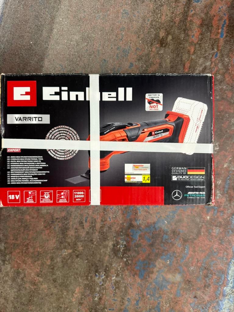 Multi  functioneel, Ophalen of Verzenden, Nieuw, Minder dan 700 watt, Haakse handslijpmachine
