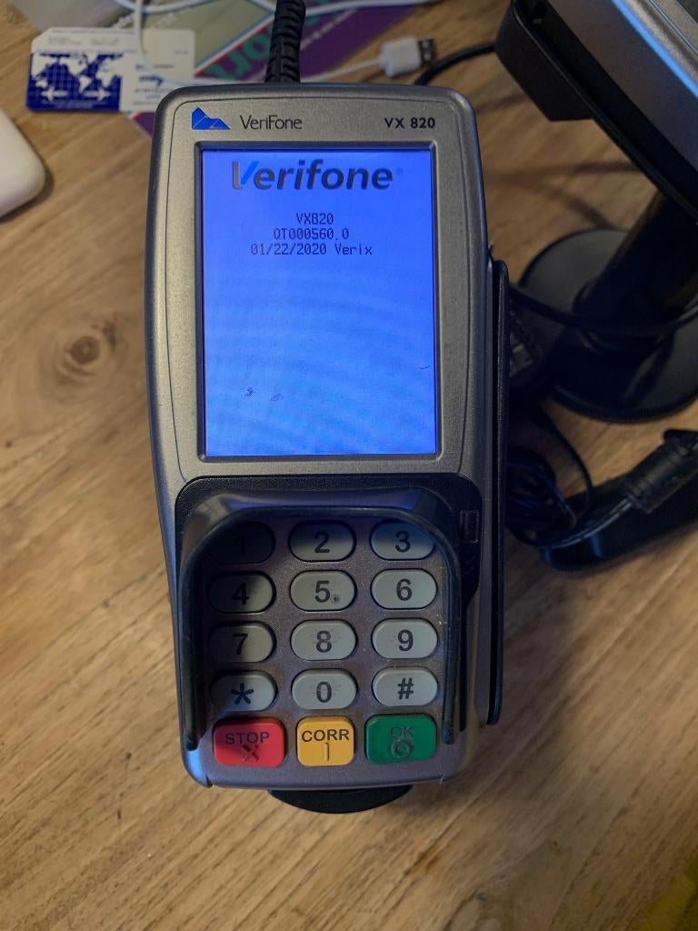 pinautomaat Varifone VX820 betaalautomaat, Ophalen of Verzenden, Overige typen