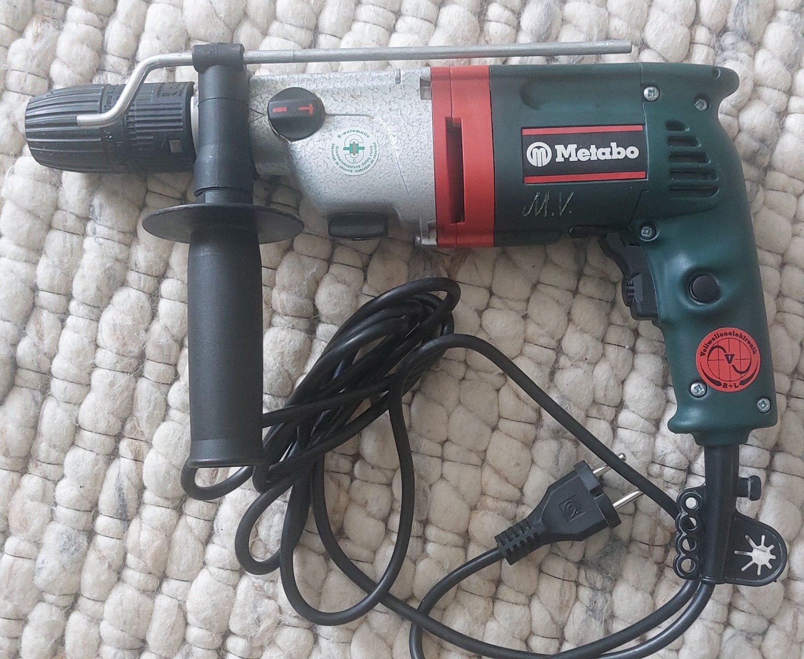 Metabo Klopboormachine SBE 705 Watt + Futuro Plus, Boormachine, 600 watt of meer, Ophalen of Verzenden, Zo goed als nieuw
