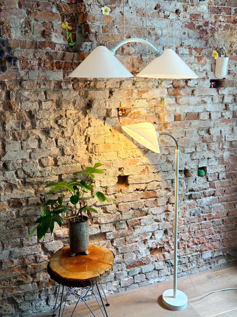 Zeer zeldzame set vintage ikea lampen jaren 80 memphis stijl, Ophalen, Kunststof, Minder dan 100 cm