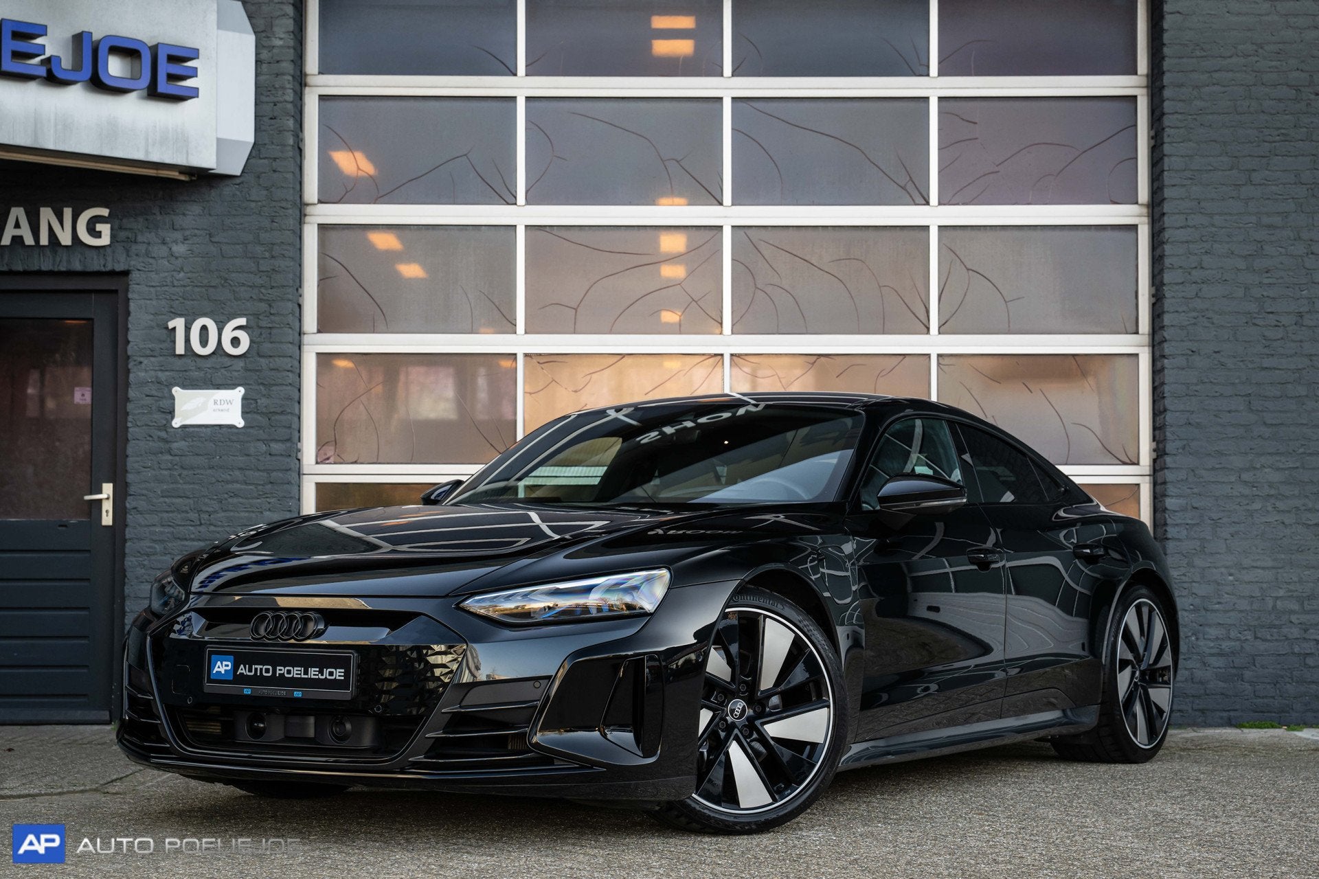 Audi e-tron GT GT edition ZERO 93 kWh Pano, Head-Up, Leder,, Auto's, Audi, Automaat, Gebruikt, Zwart, Zwart