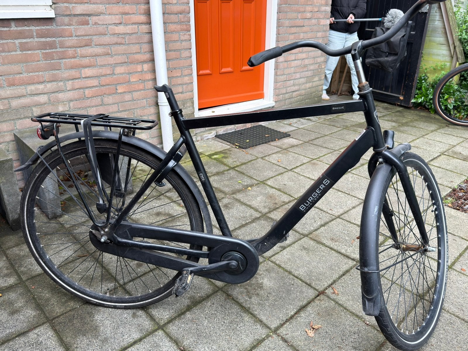 Burgers fiets 28 inch - Werkt prima!, Fietsen en Brommers, Fietsen | Heren | Herenfietsen, Ophalen, Gebruikt, Terugtraprem, Overige merken