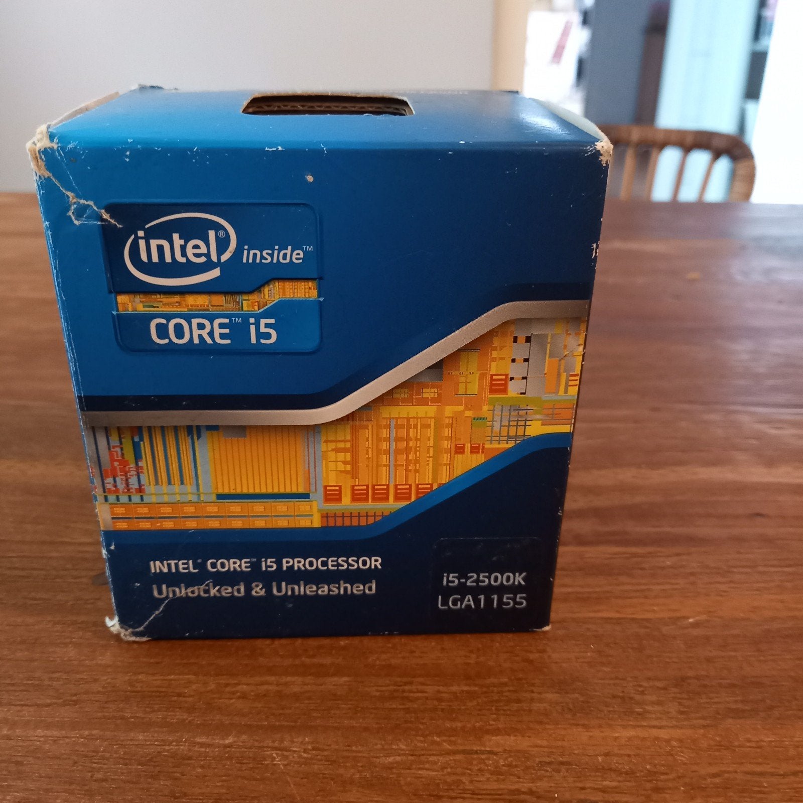 Intel Core i5-2500K (LGA 1155) – Boxed (Batch: L148B932 / SR, Computers en Software, Processors, Ophalen of Verzenden, 3 tot 4 Ghz