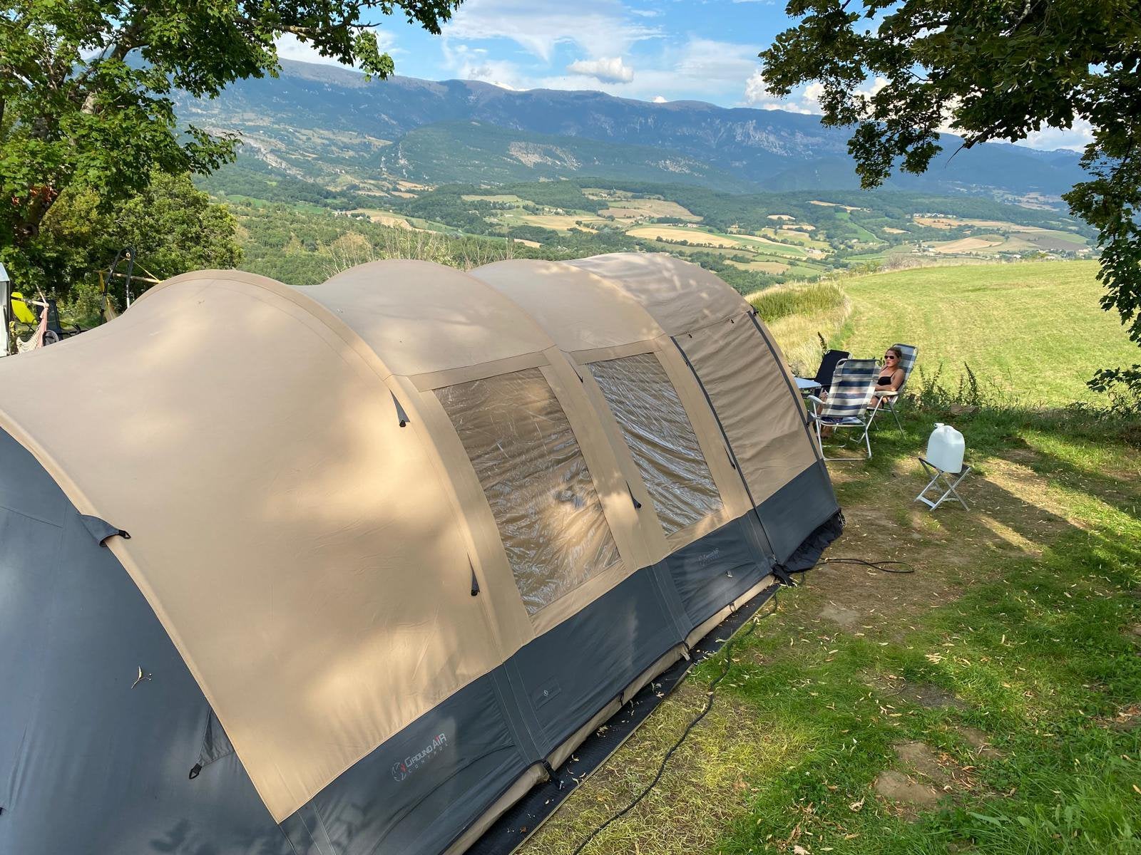 Bardani Prestige 410RSC, Caravans en Kamperen, Tenten, Ophalen, Gebruikt, Tot en met 5