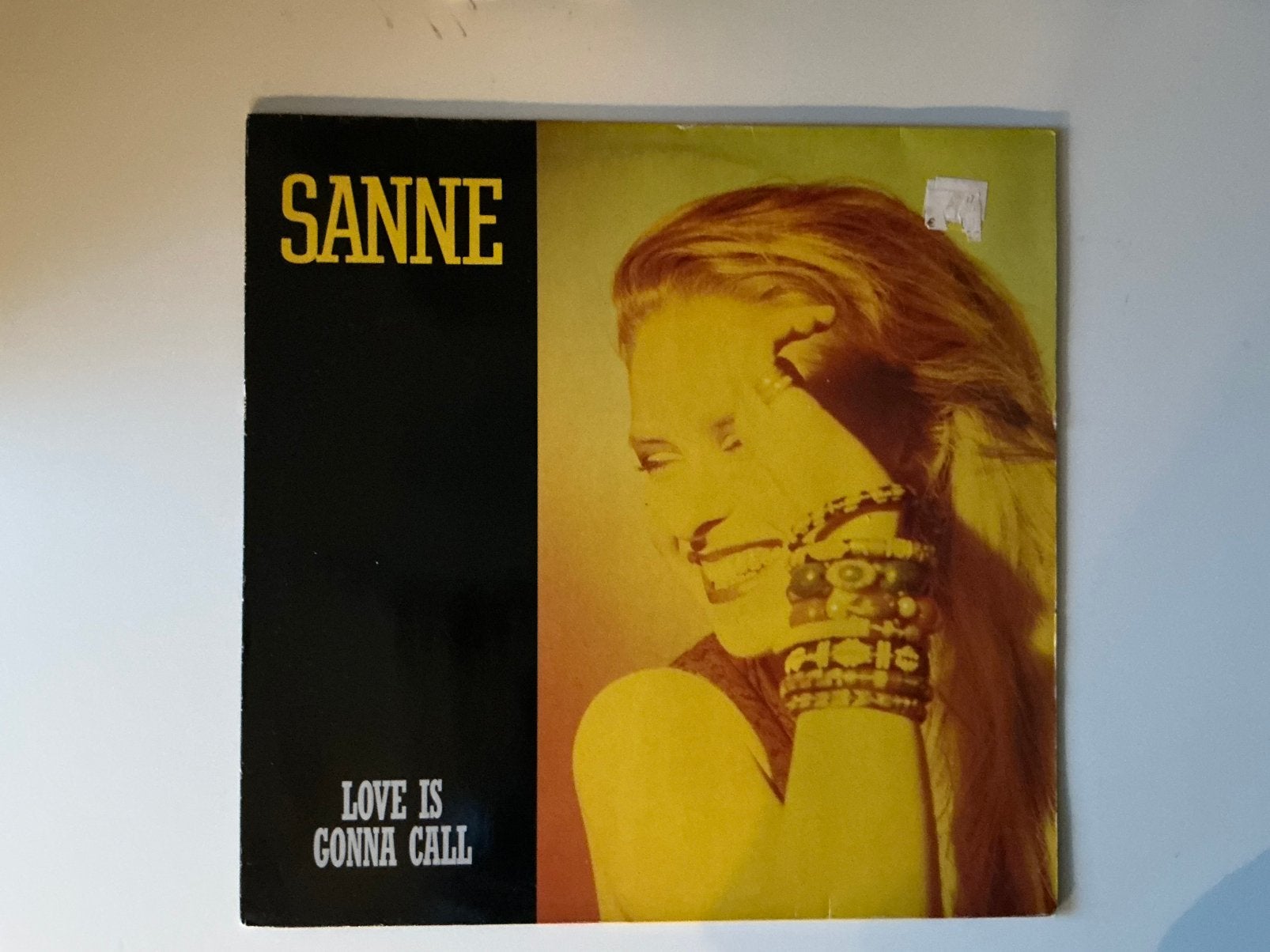Sanne – Love Is Gonna Call 12” pop rock, Pop, Zo goed als nieuw, 12 inch, Overige typen