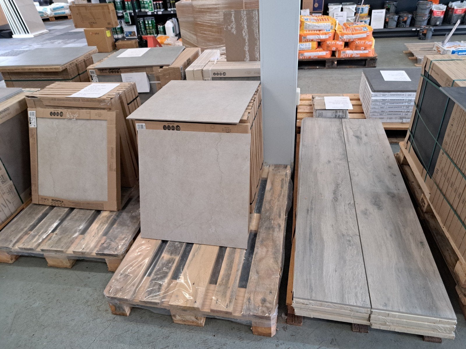 Vloer en wandtegels, Ophalen, 60 cm of meer, Nieuw, 10 m² of meer