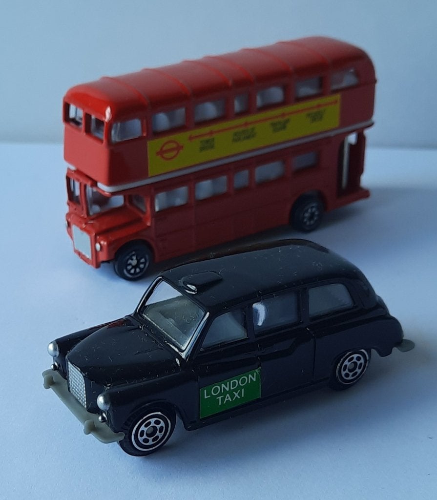 LONDON BUS - Ancien jouet rouge en métal - Emmaüs Longjumeau