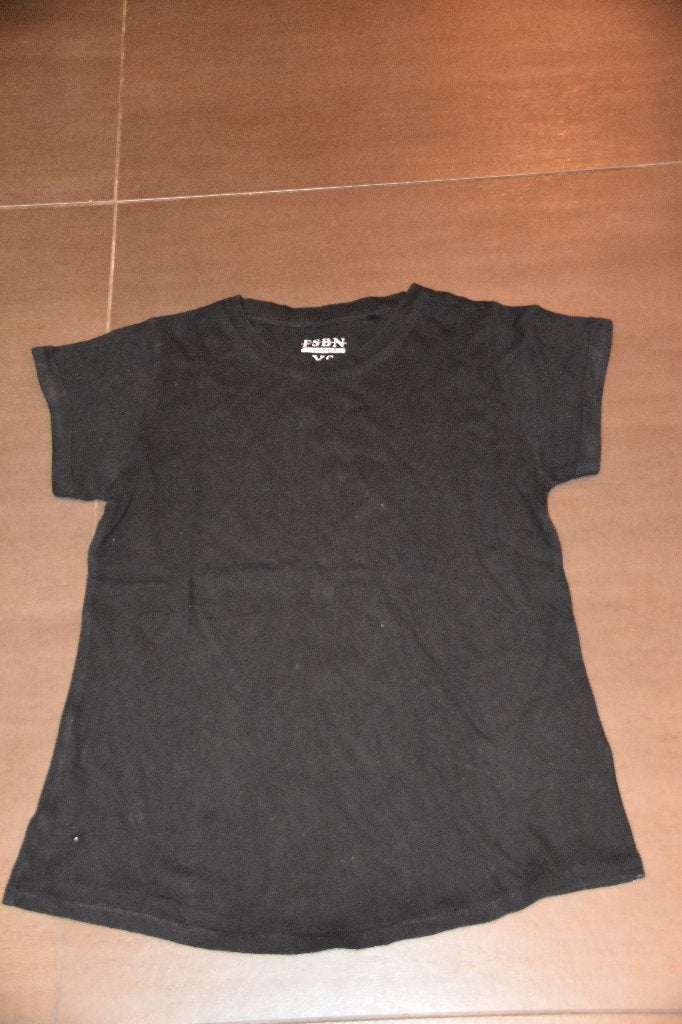 Zwart shirtje van FB Sister, Zwart, Ophalen of Verzenden, Zo goed als nieuw, Korte mouw