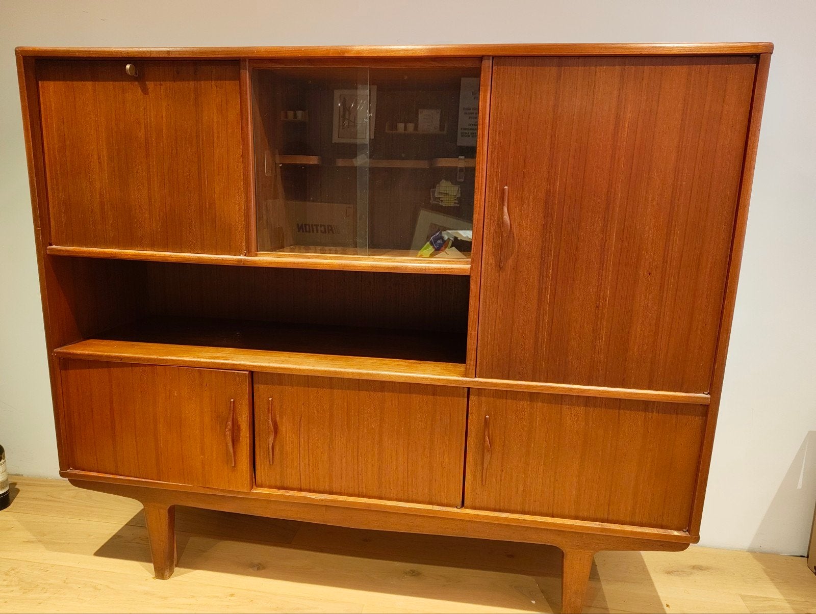 set van 2 dressoirs Frans Scandinavische stijl jaren 60, Ophalen