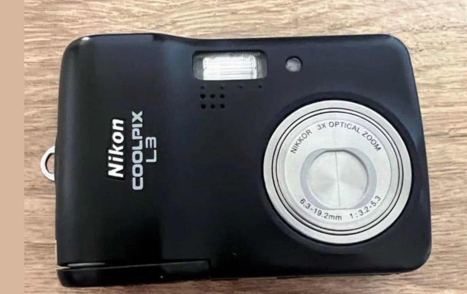 Nikon Coolpix L3 Compactcamera - Zwart, Ophalen of Verzenden, Zo goed als nieuw, Compactcamera, Nikon