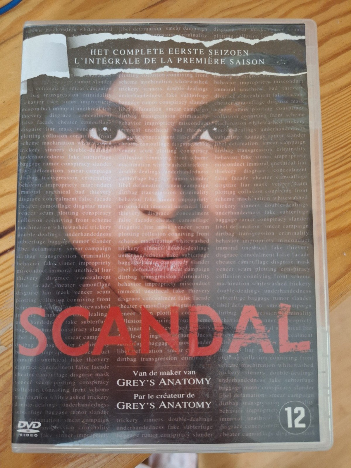 Scandal - Het complete eerste seizoen (DVD), Vanaf 12 jaar, Ophalen of Verzenden, Gebruikt