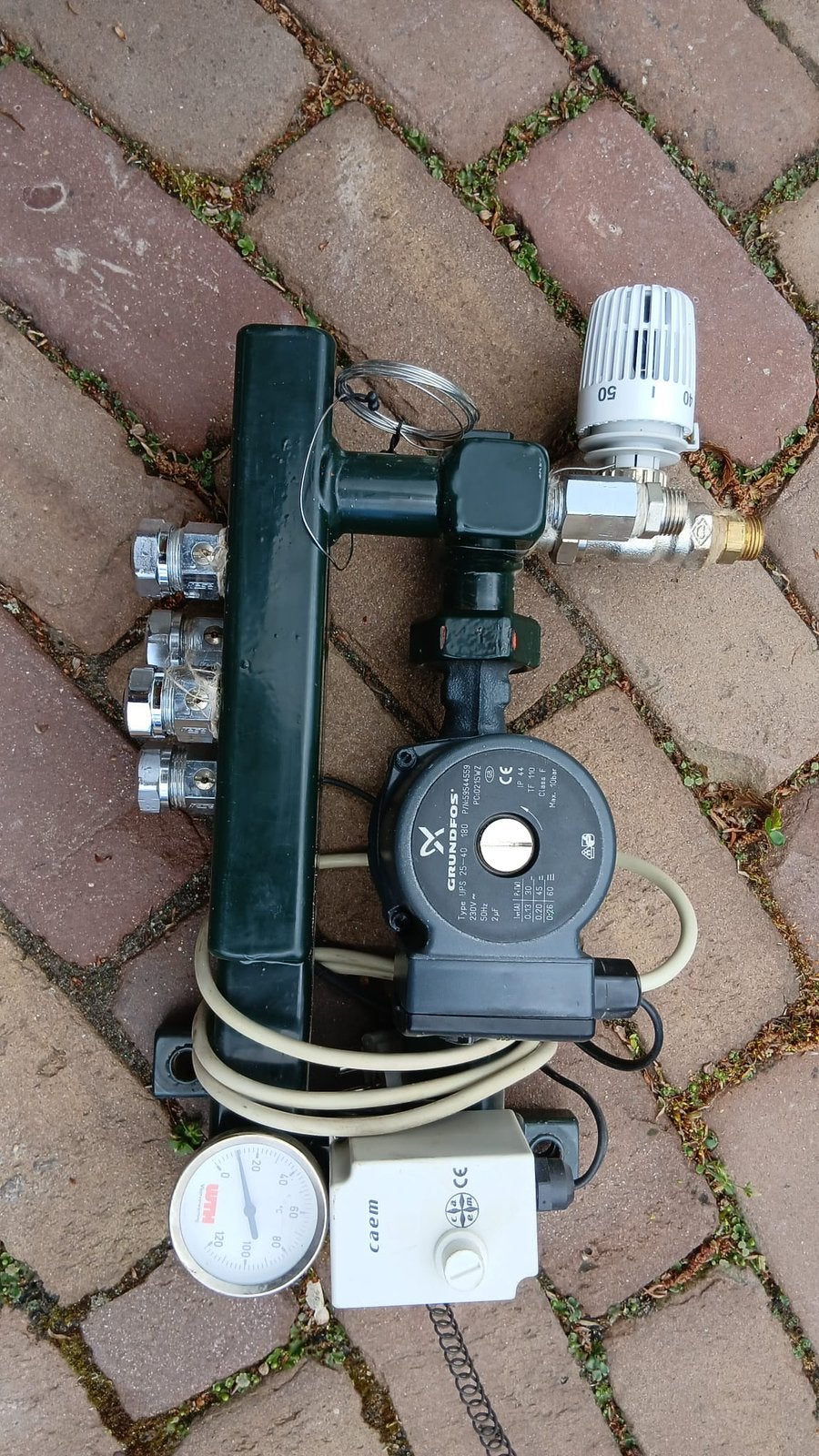 Verdeler vloerverwarming, Ophalen, Gebruikt, Minder dan 30 cm, Overige typen