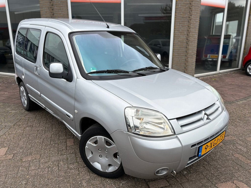 Citroen Berlingo 1.6i Multispace - Airco - Cruise -, Voorwielaandrijving, Stof, Gebruikt, Zwart