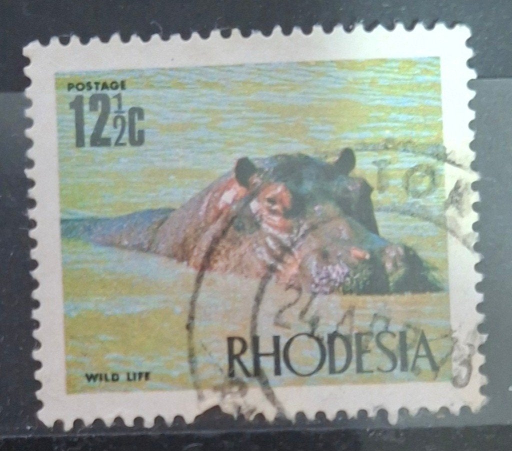 Rhodesie Postzegel (B3-P30), Ophalen of Verzenden, Overige landen, Gestempeld