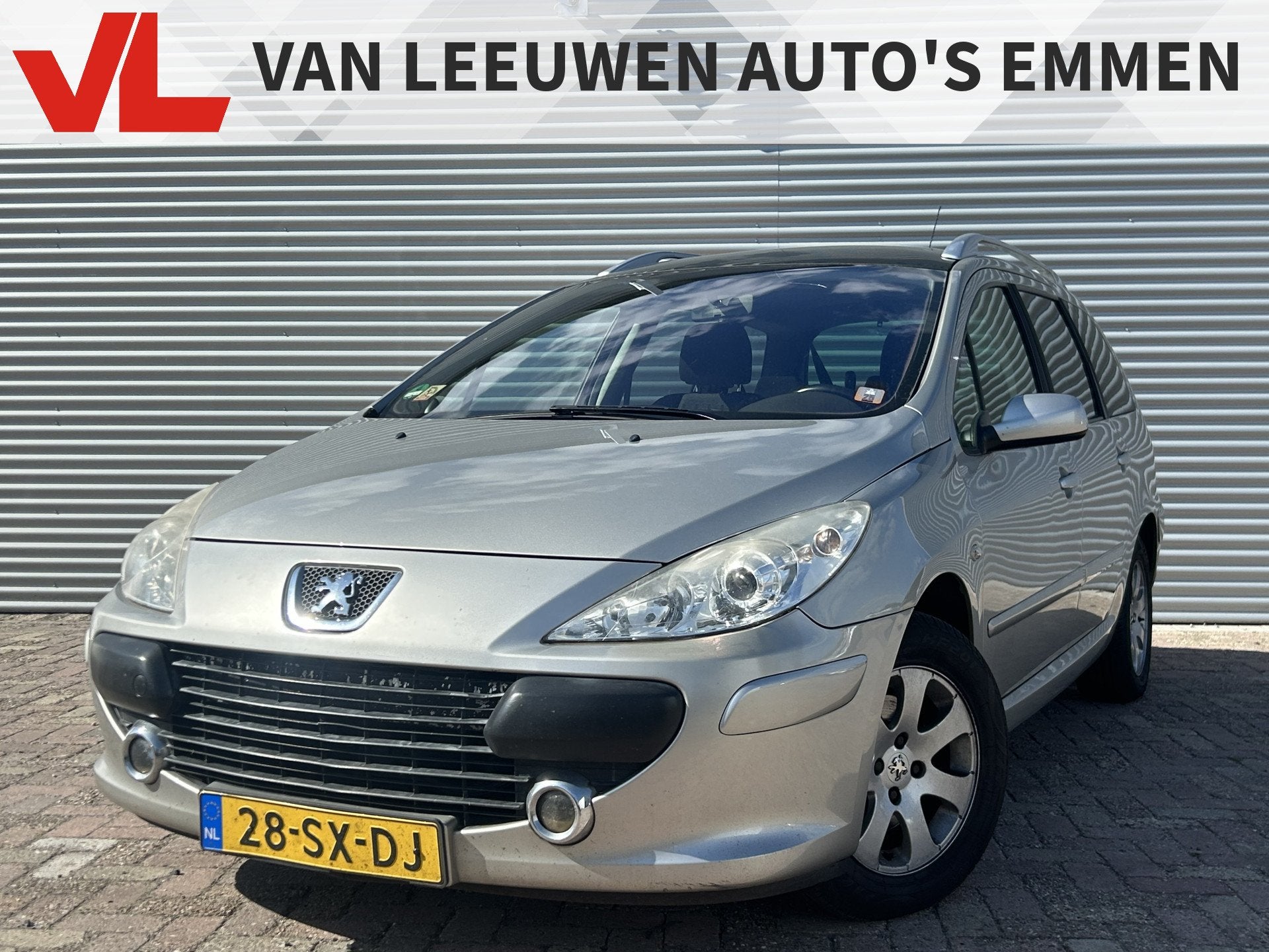 Peugeot 307 SW 1.6-16V Pack | Inruilkoopje | Zo Mee, Stof, Gebruikt, Zwart, 4 cilinders