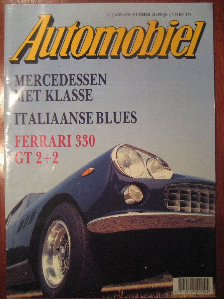 Het Automobiel 124 Ferrari 330 GT, Porsche 911 912, MB 220, Ophalen of Verzenden, Nieuw, Ferrari
