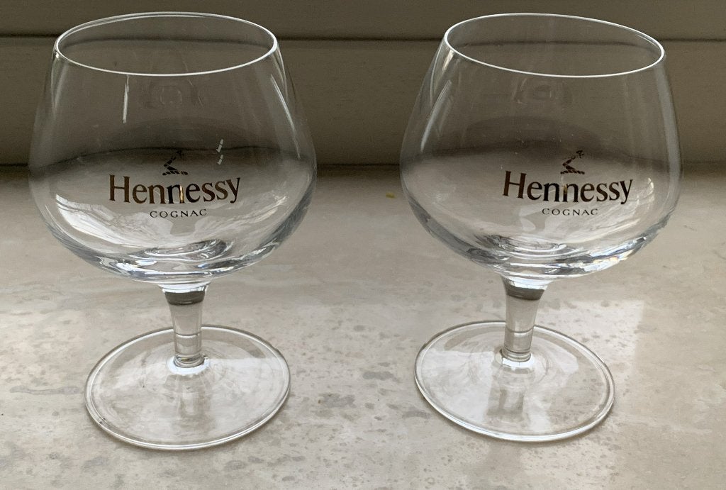 Hennessy cognac glazen, Verzamelen, Ophalen, Zo goed als nieuw, Borrel- of Shotglas
