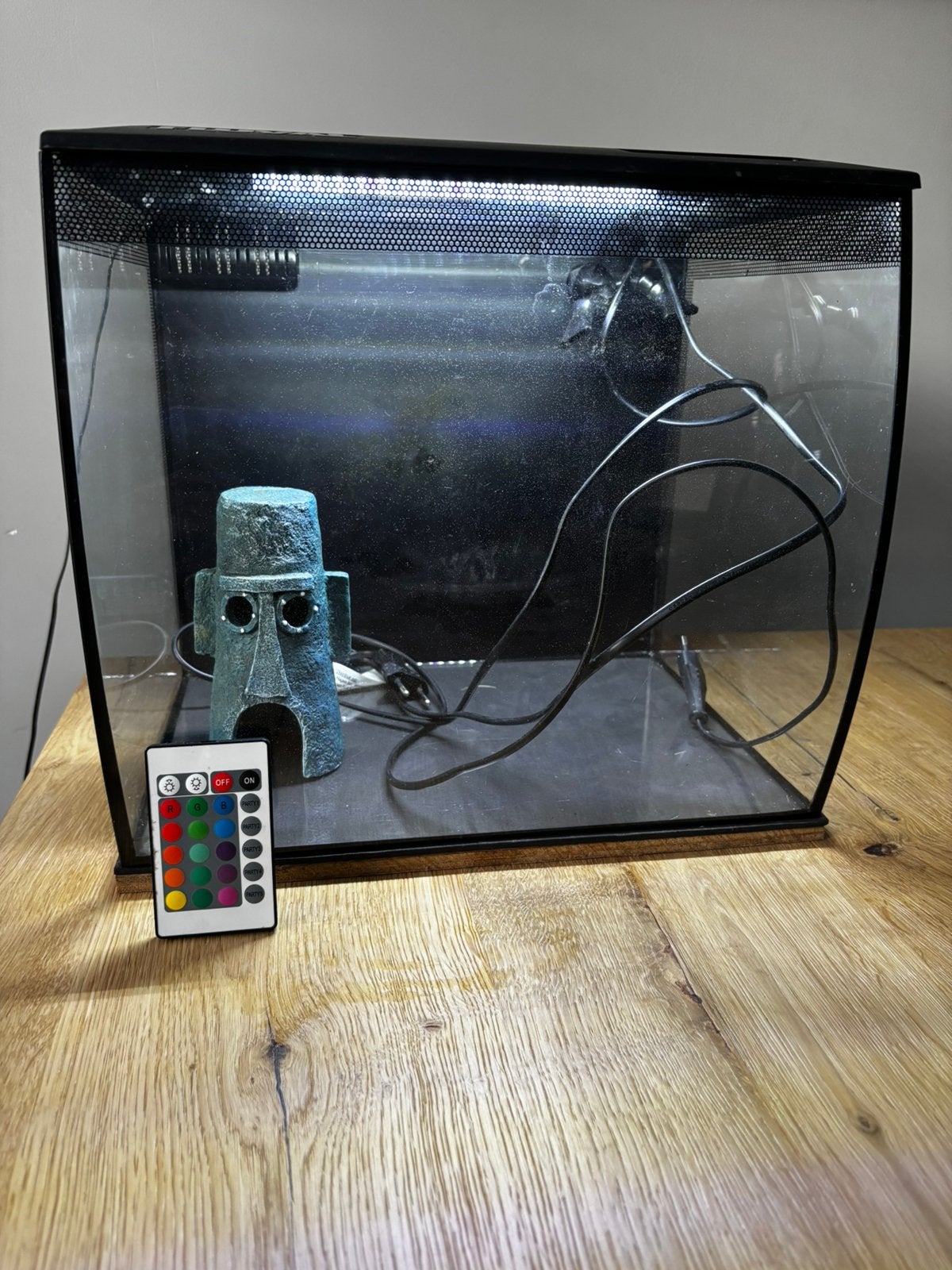 Fluval Flex 34 liter aquarium met veel extra’s, Ophalen, Zo goed als nieuw, Leeg aquarium