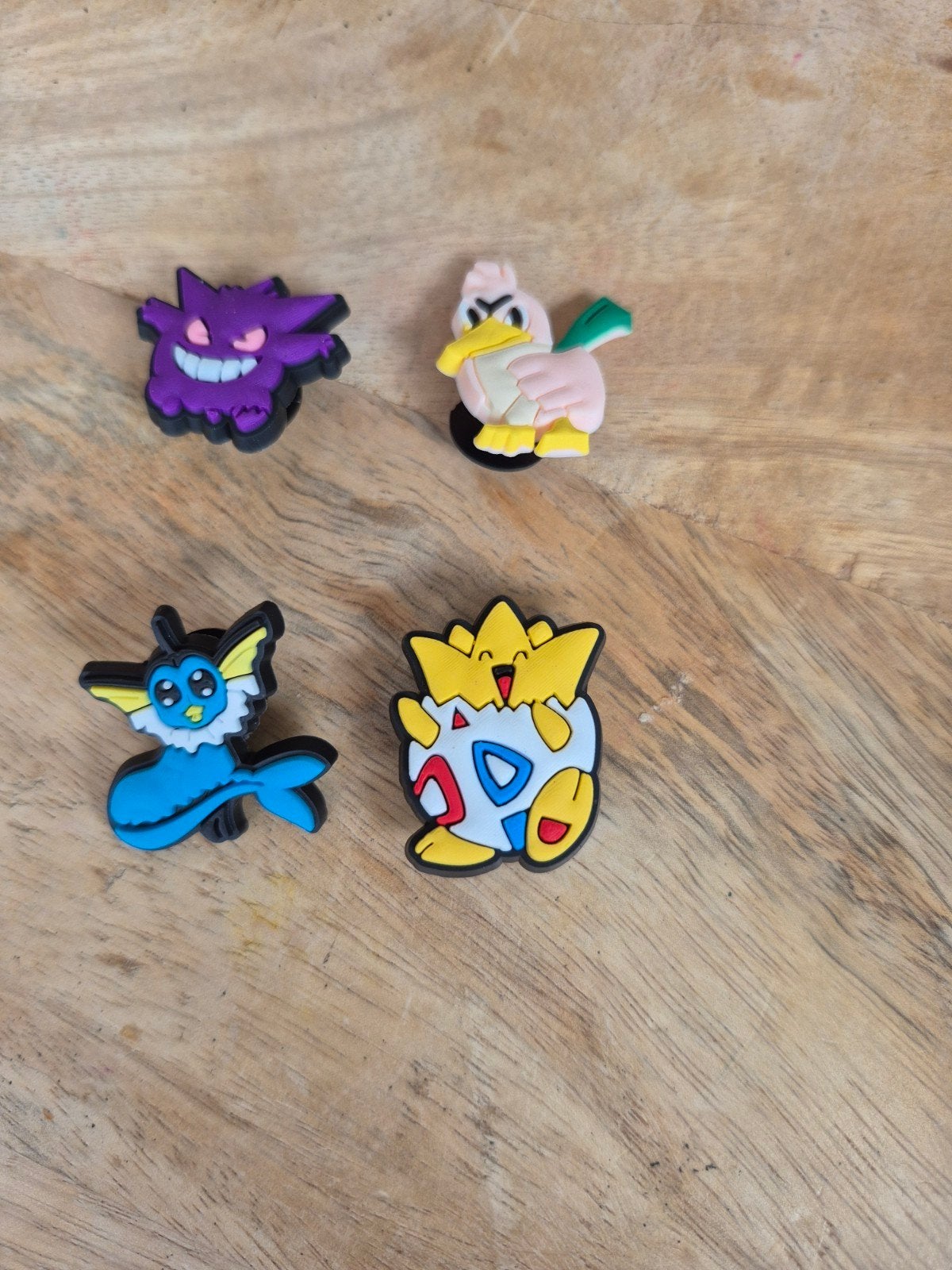 4 Jibbitz voor Crocs - Pokémon en meer, Ophalen of Verzenden, Nieuw, Jongen of Meisje