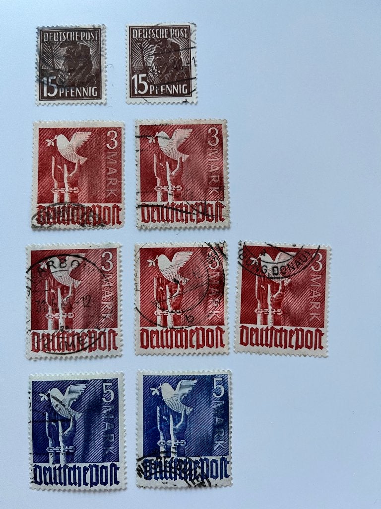 Duitsland Gemeinschaftsausgaben nr 961 + 962  gestempeld €17, Postzegels en Munten, Postzegels | Europa | Duitsland, Ophalen of Verzenden