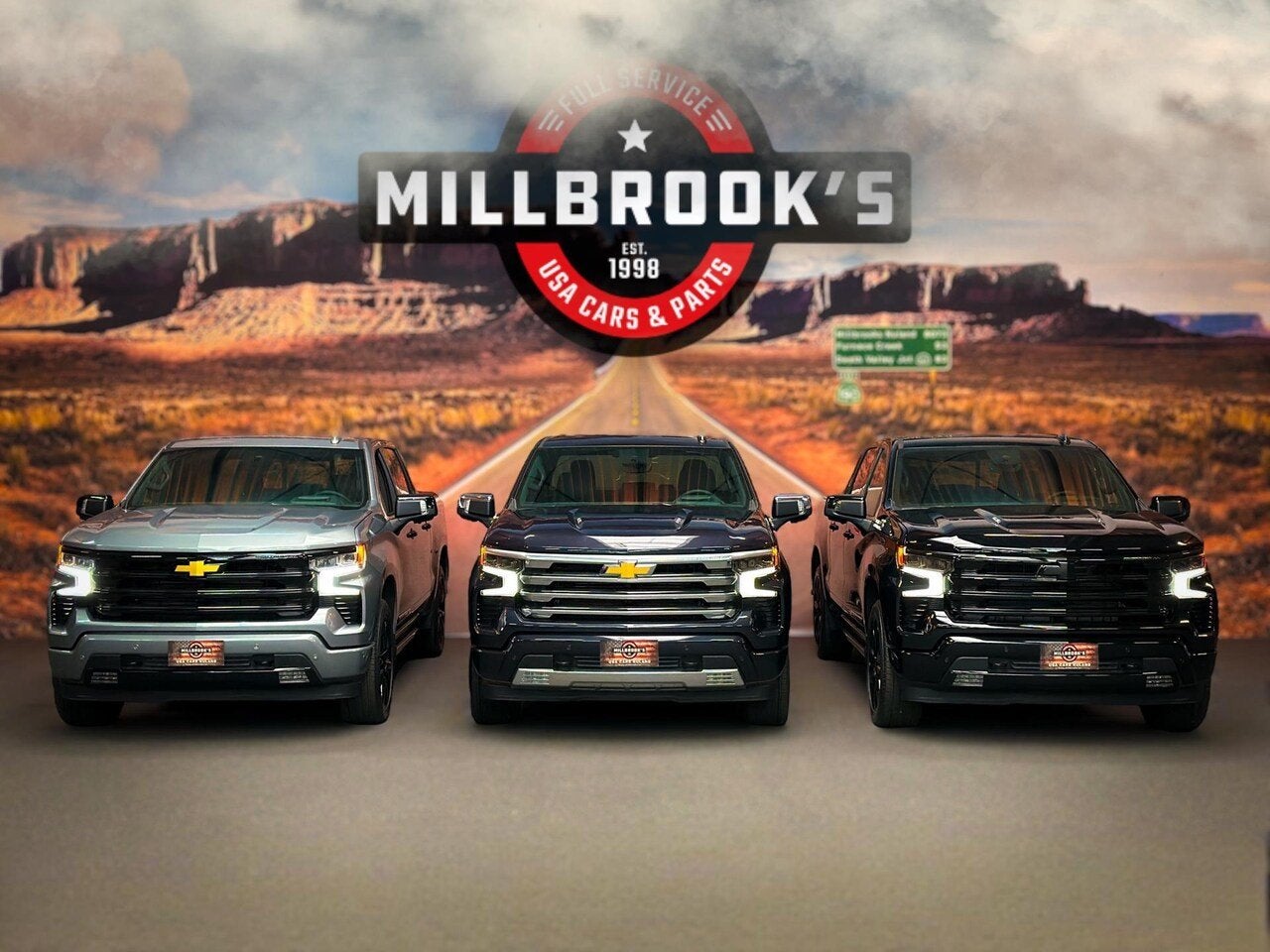 Chevrolet Silverado USA High Country 6.2 V8 420 PK, BPM VRIJ, Auto's, 8 cilinders, 4 stoelen, Leder, Nieuw