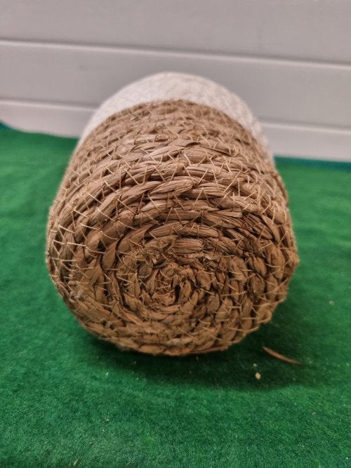 Mand jute kartoen fairforward mand, Ophalen of Verzenden, 'T Olde Gre-j, Info@toldegrej.nl, Endepoelstraat 20f Didam