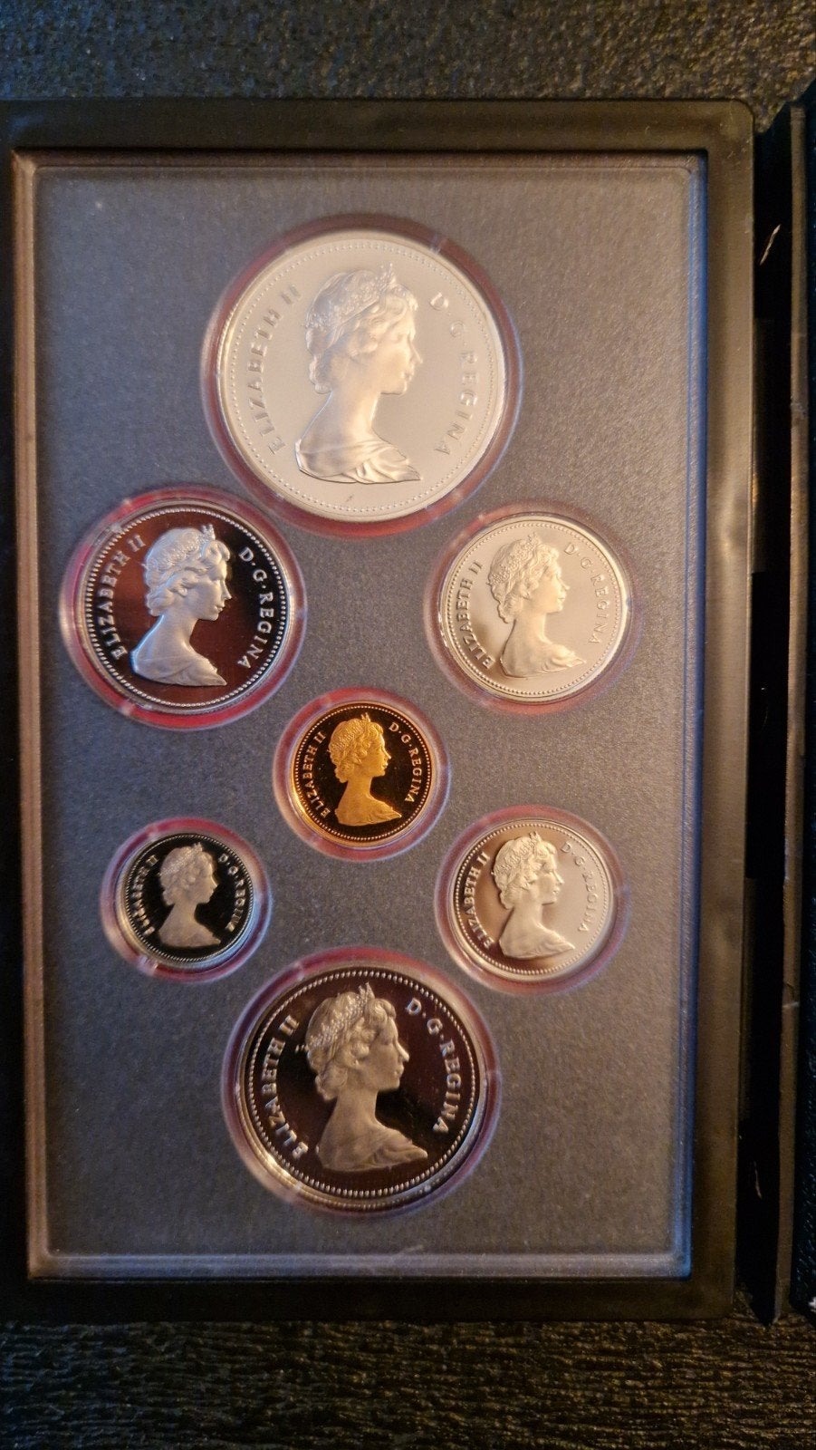 Canadese muntset 1981 zevendelig, Ophalen of Verzenden, Noord-Amerika, Setje
