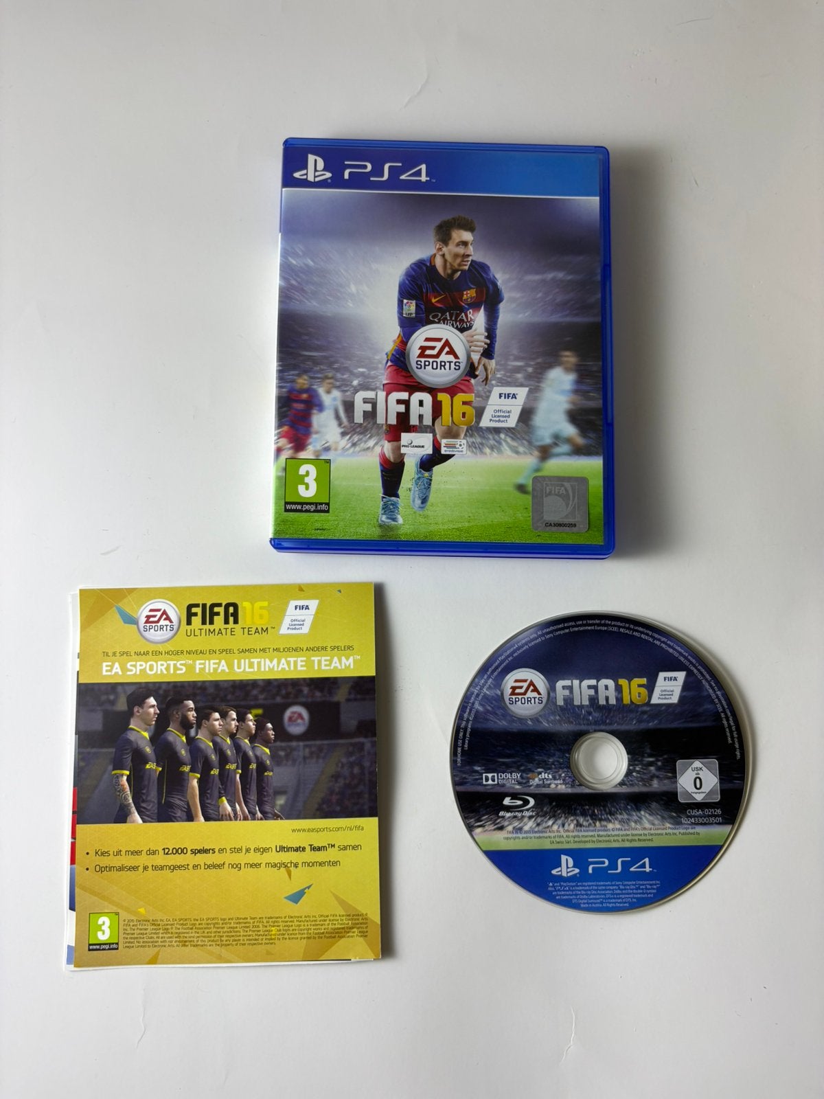 FIFA 16 – PS4 – Compleet – Goede conditie, Ophalen of Verzenden, Zo goed als nieuw, Sport, 3 spelers of meer