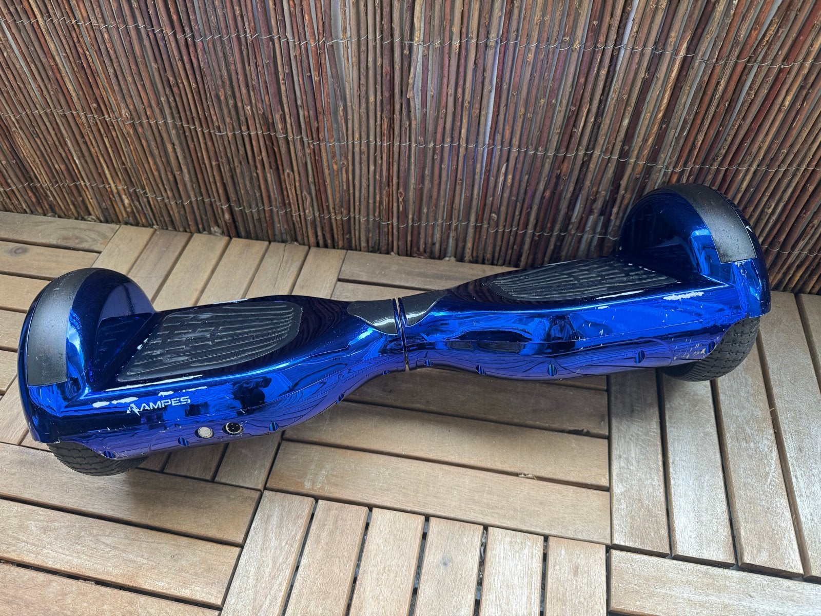 Ampes Hoverboard met zitje en tas - Blauw, Ophalen, Gebruikt, Elektrische step (E-scooter)