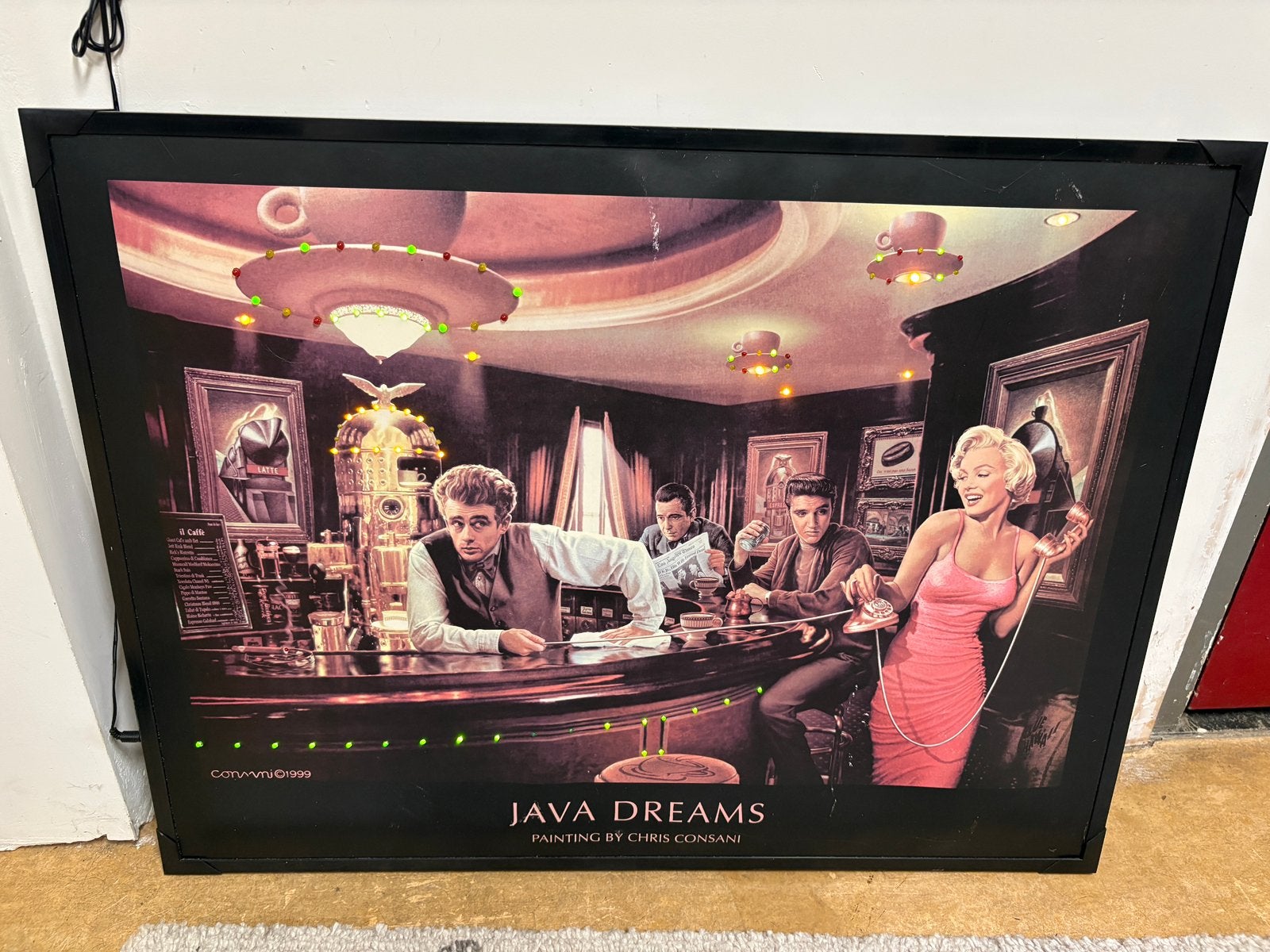 Lijst Java Dreams, Ophalen of Verzenden, Zo goed als nieuw, A1 t/m A3, Film en Tv