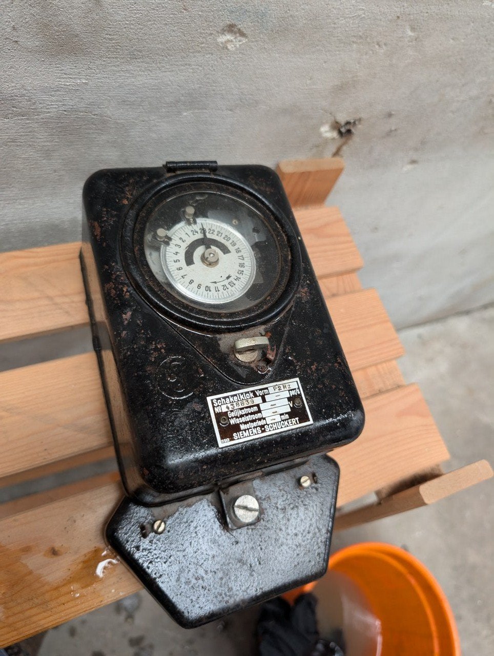 Vintage Siemens-Schuckert Schakelklok, Ophalen of Verzenden