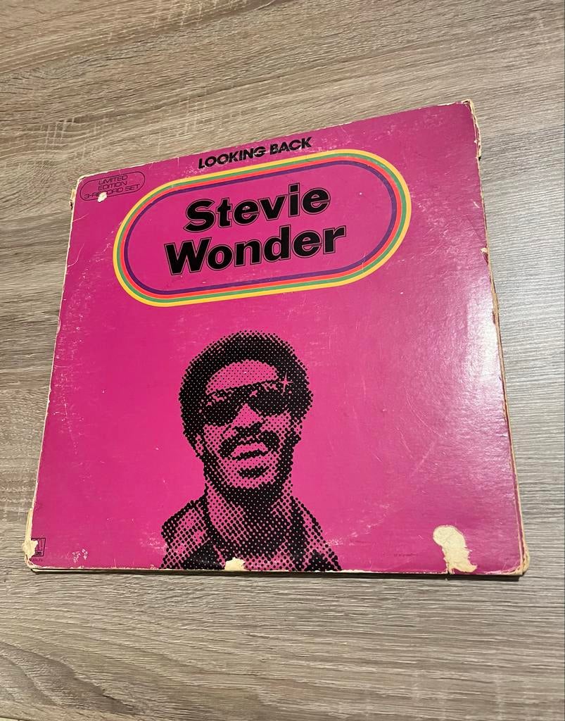 Stevie Wonder - Looking Back (Vinyl LP), Gebruikt, Ophalen of Verzenden, 12 inch, Dubbel-LP
