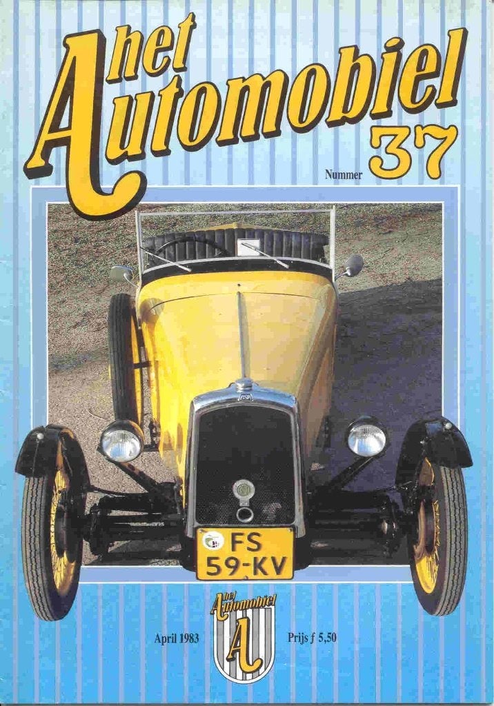 Het Automobiel 37 1983 Pegaso Z102 Peugeot 403 Cabr., BSA, Ophalen of Verzenden, Nieuw, Peugeot