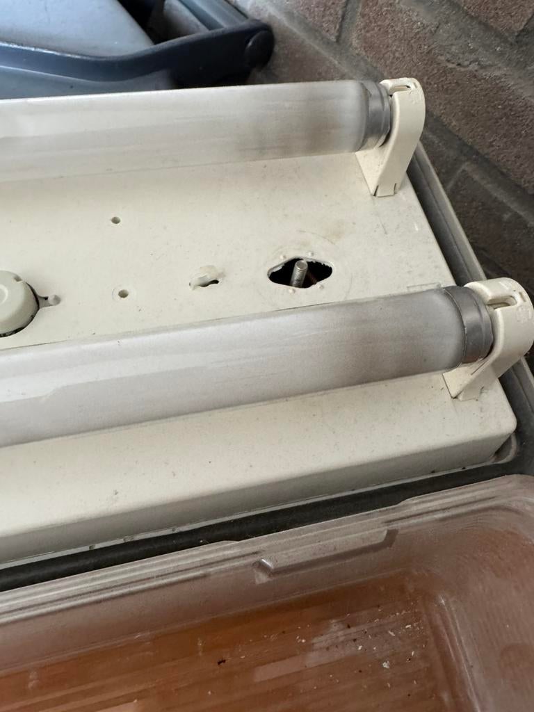 Tl bak, Doe-het-zelf en Verbouw, Bouwverlichting, Ophalen, Gebruikt, 50 tot 200 watt, Lamp met armatuur