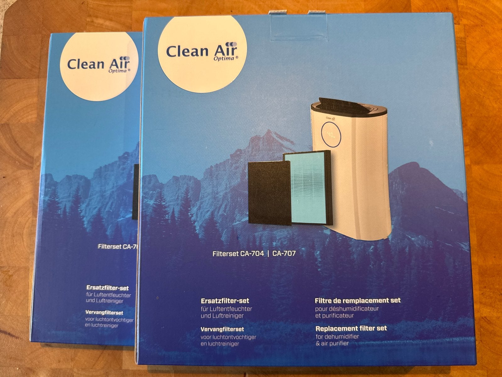Clean Air Optima Filterset CA-704/CA-707 (2 stuks), Ophalen of Verzenden, Nieuw
