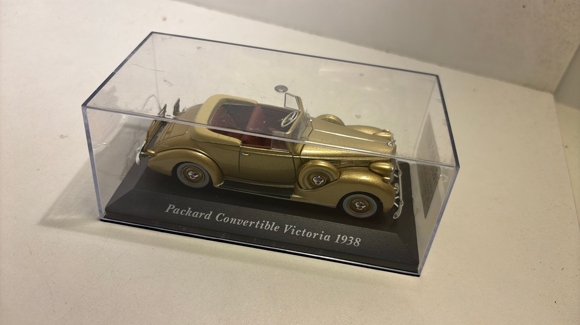 Packard convertible victoria 1938 altaya 1.43, Overige merken, Auto, Ophalen of Verzenden, A