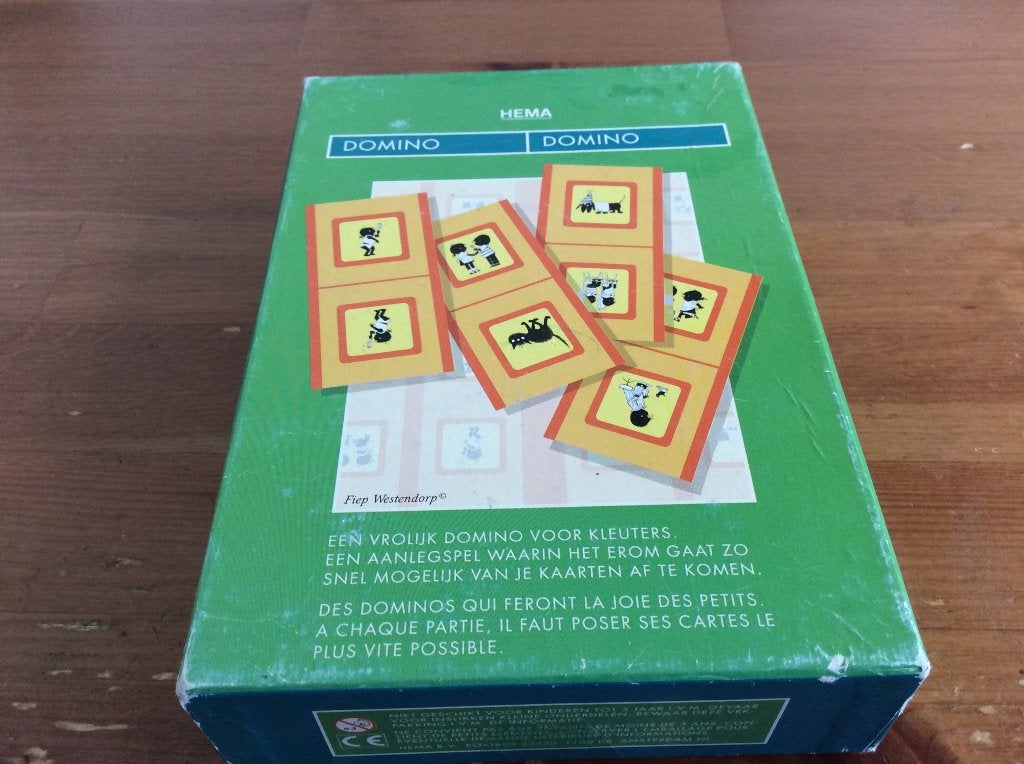 Jip en Janneke domino. HEMA, Ophalen of Verzenden, Gebruikt, HEMA