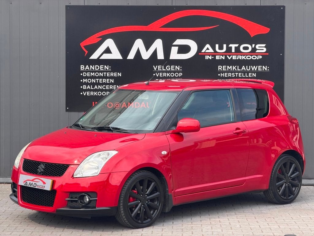 Suzuki Swift 1.6 Sport |Nap|Climate Control|Stoelverwarming|, Auto's, Voorwielaandrijving, 1005 kg, Zwart, 4 cilinders