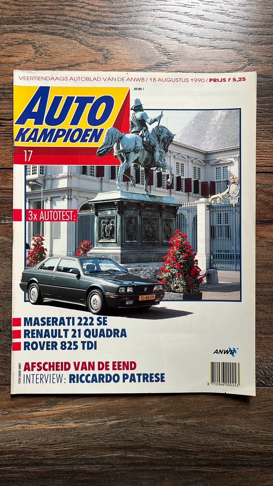 Auto Kampioen: Citroen 2CV, Maserati 222 SE, Renault 21, Ophalen of Verzenden, Zo goed als nieuw, Algemeen