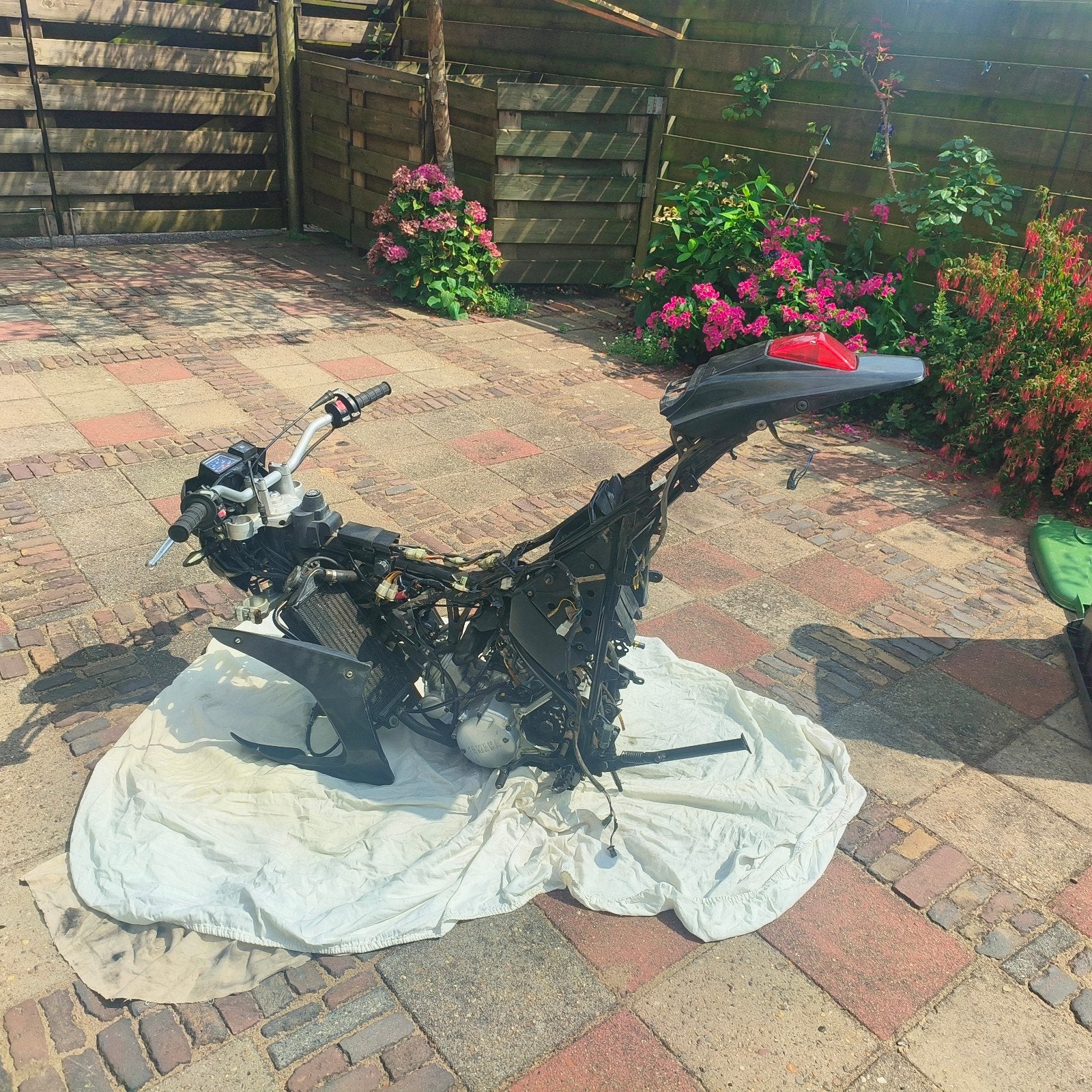 Yamaha DT125X onderdelen - Frame, motorblok en meer, Auto-onderdelen, Ophalen, Gebruikt