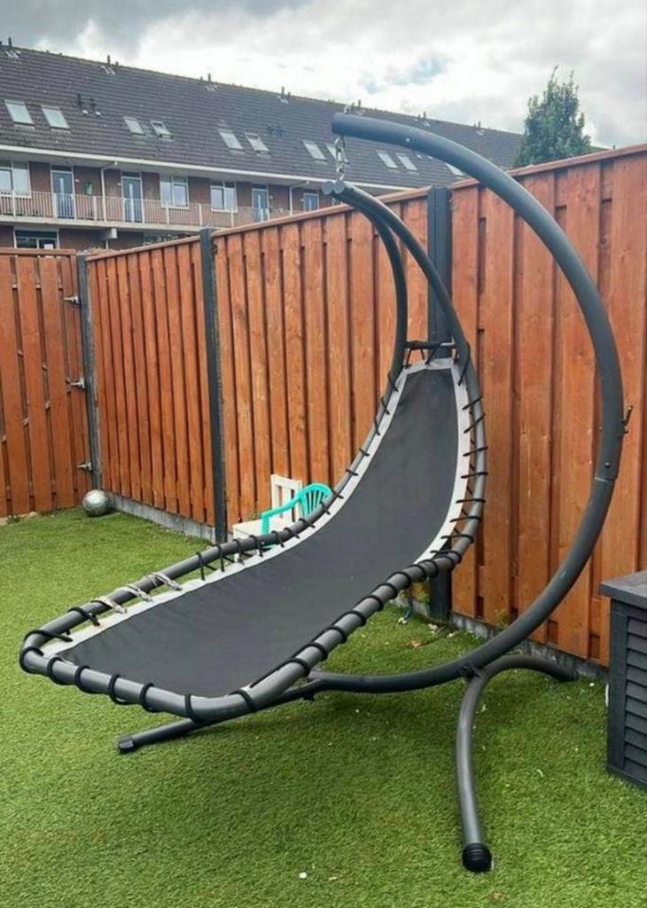 Zeer luxe schommelstoel voor tuin/balkon!, Ophalen, Zo goed als nieuw