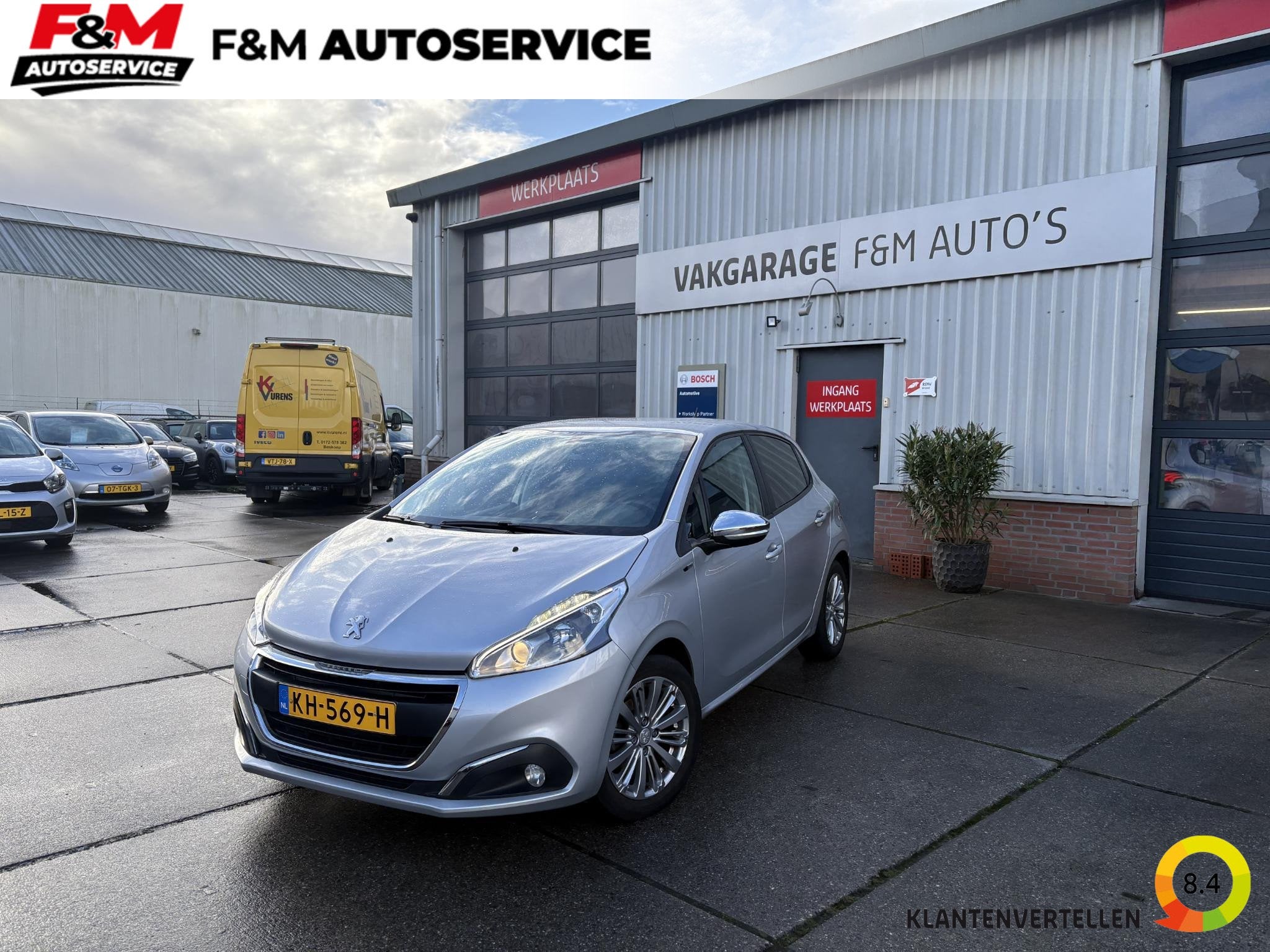 Peugeot 208 1.2 PureTech Active Airco, cruise, navi, pdc ach, Voorwielaandrijving, Stof, Gebruikt, 1199 cc