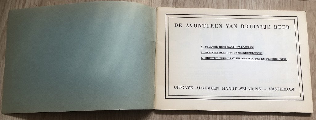 BRUINTJE BEER - DE AVONTUREN VAN BRUINTJE BEER - NEGENDE, Eén stripboek, Ophalen of Verzenden, Zo goed als nieuw