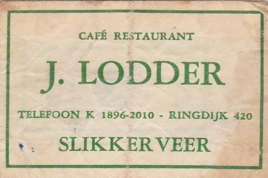 J Lodder Ringdijk Slikkerveer, Ophalen of Verzenden