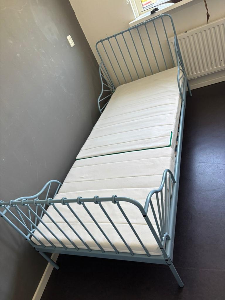 IKEA Minnen meegroeibed - Zo goed als nieuw, Kinderen en Baby's, Kinderkamer | Bedden, 70 tot 85 cm, Zo goed als nieuw, 180 cm of meer