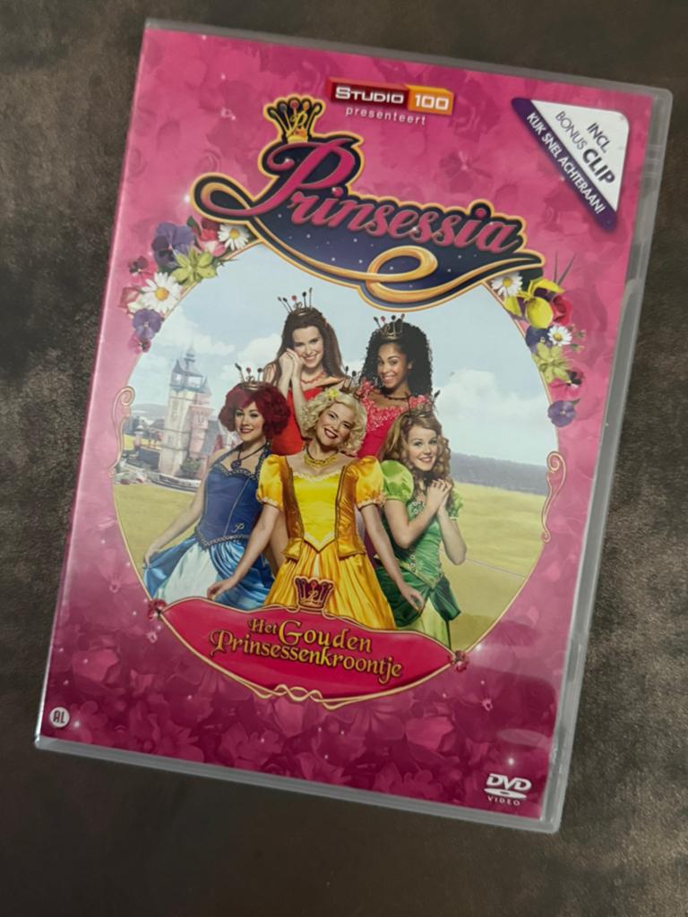 Prinsessia: Het Gouden Prinsessenkroontje DVD, Gebruikt, Alle leeftijden, Overige genres, Ophalen of Verzenden