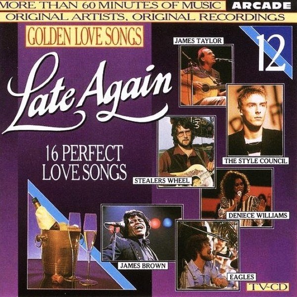 Golden Love Songs - Late Again (Volume 12) CD, Ophalen of Verzenden, Zo goed als nieuw, Verzamelalbum, Pop