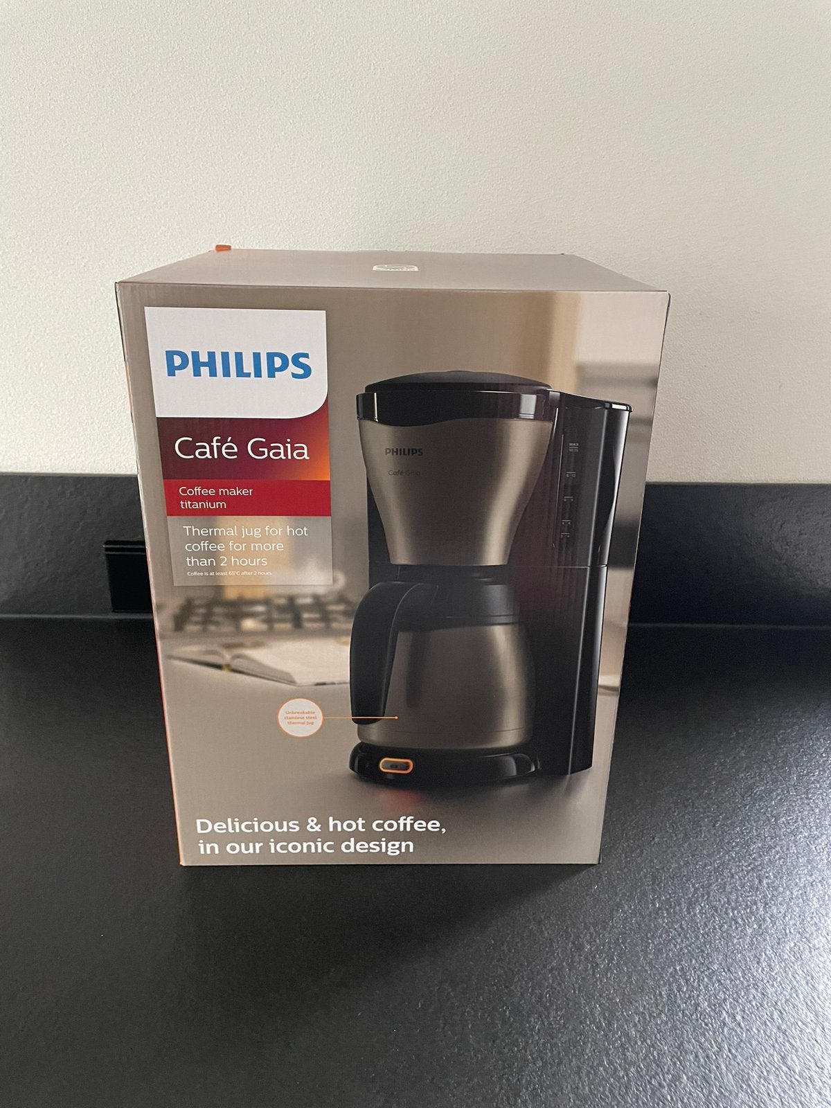 Philips Koffiezetapparaat met thermoskan, Ophalen of Verzenden, Zo goed als nieuw