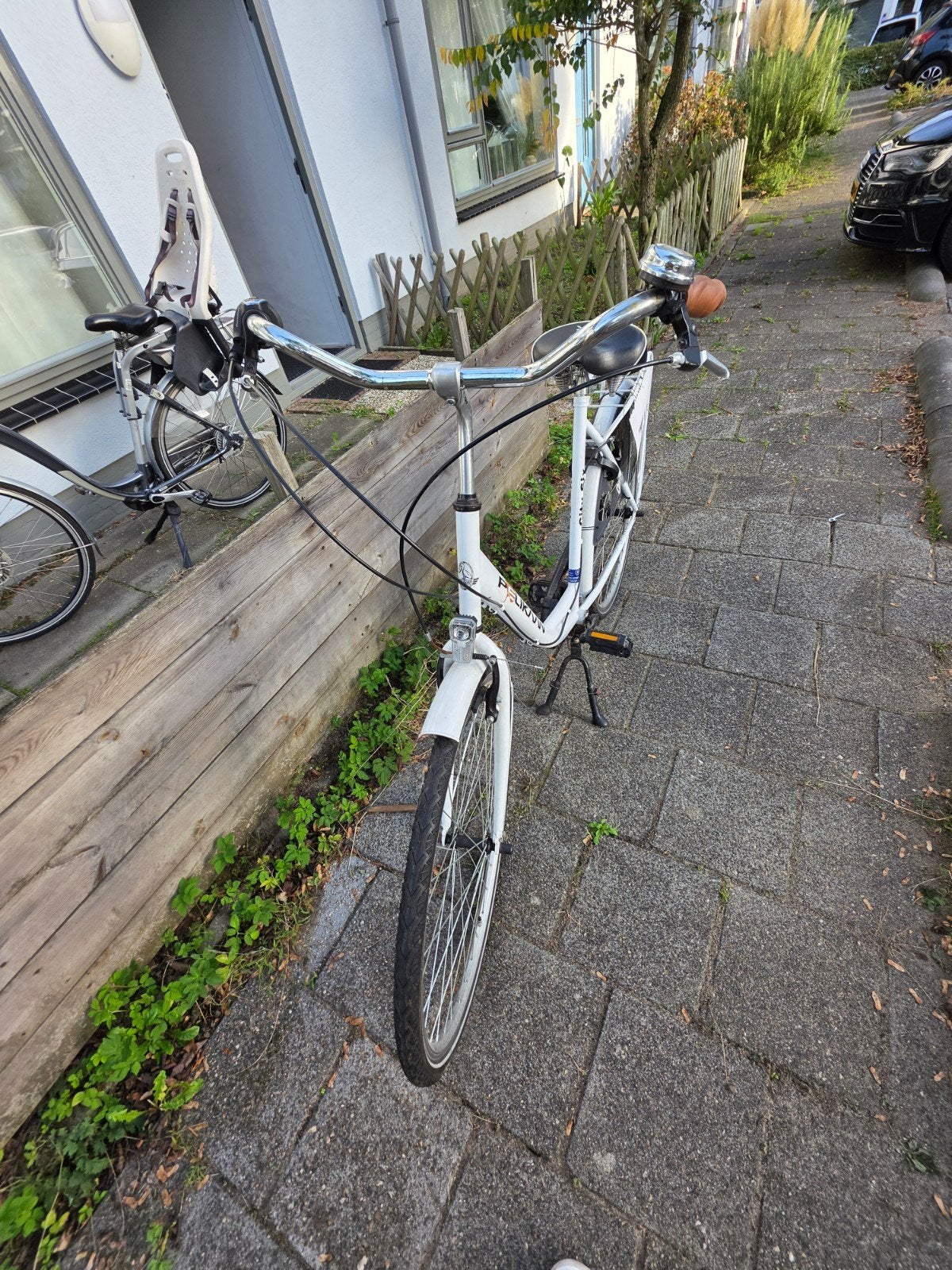 Pelikaan City Six Damesfiets - Wit, Fietsen en Brommers, Overige merken, Terugtraprem, Ophalen of Verzenden, 53 tot 56 cm